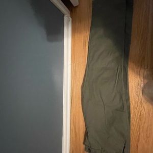 Gap 34 x 30 slim fit sage green khakis